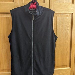 Chico’s Women’s Black Velour Vest Sz 2  (L/12)